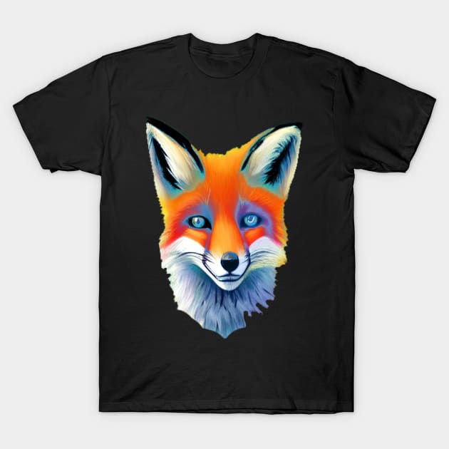 CUTE BLUE EYED FOX CUTE T-Shirt by sailorsam1805